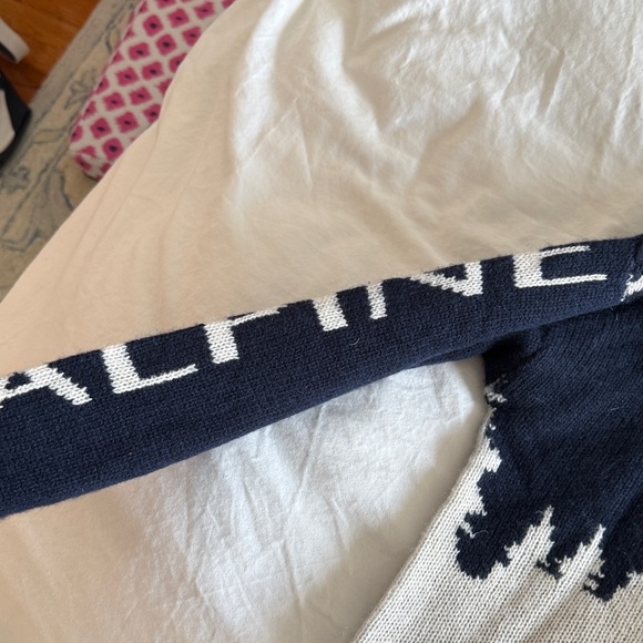 360 cashmere blue ski sweater XS - Picture 3 of 6